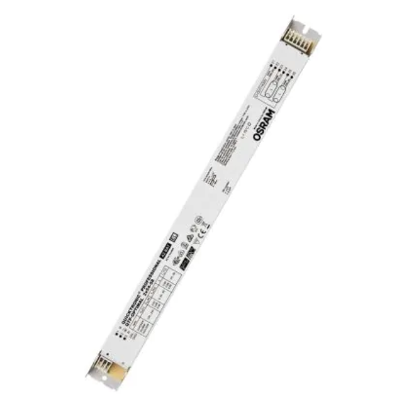 OSRAM QTP OPTIMAL 2X54-58W Electronic Ballast, High-Power Dual Lamp Ballast for 54W to 58W Fluorescent Tubes, Energy Efficient and Reliable in Professional Lighting